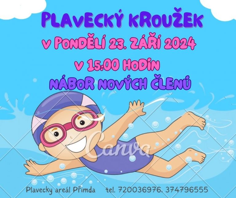 NÁBOR DO PLAVECKÉHO KROUŽKU